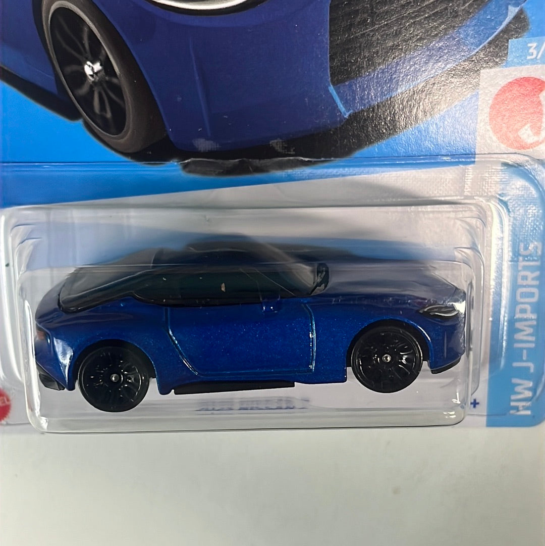 *Japan Card* Hot Wheels 2023 Nissan Z Blue