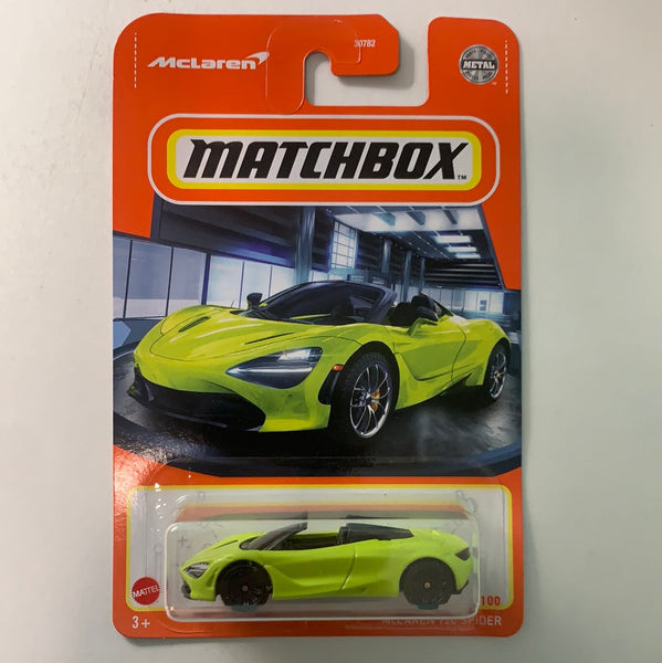 Matchbox McLaren 720s Green - Damaged Card