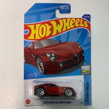 Hot Wheels 1/64 Alfa Romeo 8C Competizione Red - Damaged Card