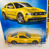 Hot Wheels 1/64 2010 Ford Mustang GT Yellow