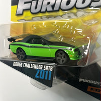 Mattel 1/55 Fast & Furious 2011 Dodge Challenger SRT8 Green