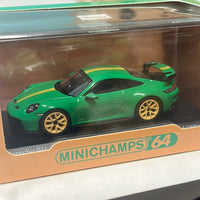 Minichamps 1/64 Porsche 911 (992) GT3 Python Green