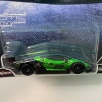 Hot Wheels Car Culture Exotic Envy 2 Lamborghini Essenza SCV12 Green