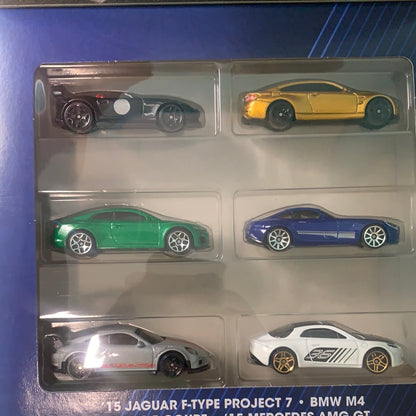 Hot Wheels European Cars 6 Pack