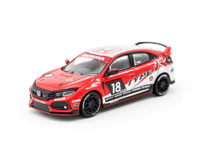 Tarmac Works Hobby64 1/64 Honda Civic Type R FK8 NASA 25 Hours of Thunderhill Race 2017 - Damaged Case