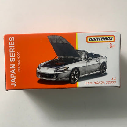Matchbox 1/64 Moving Parts Japan Series 2004 Honda S2000 White