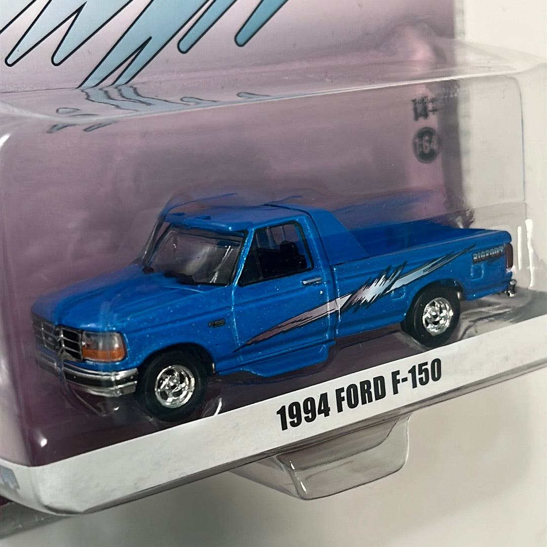 Greenlight 1/64 Hobby Exclusive 1994 Ford F-150 Bigfoot Cruiser Blue