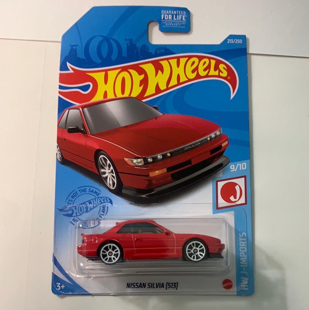 Hot Wheels Nissan Silvia S13 Red - Damaged Box