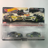 *Damaged Box* Hot Wheels Car Culture 2 Pack Ford Mustang RTR