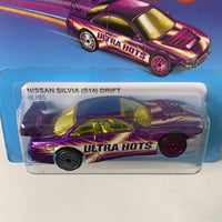 Hot Wheels 1/64 Ultra Hots Nissan Silvia (S14) Drift Purple