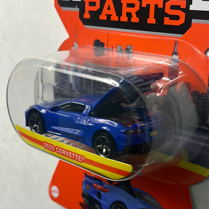 Matchbox Moving Parts 2020 Chevrolet Corvette C8 Blue