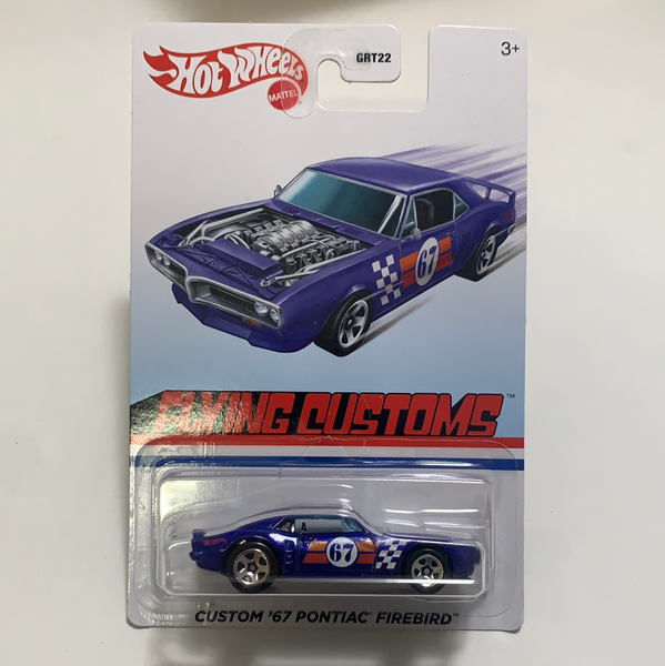 Hot Wheels Flying Customs Custom 67 Pontiac Firebird Flipn Diecast