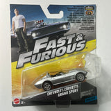 Mattel 1/55 Fast & Furious Chevrolet Corvette Grand Sport - Damaged Card