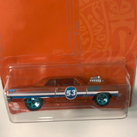 Hot Wheels Orange & Blue ‘64 Chevy Chevelle SS - Damaged Card