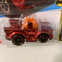 *Creased Corner* Hot Wheels Super Treasure Hunt Classic TV Series Batmobile Red
