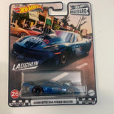 Hot Wheels 1/64 Boulevard Mix F Corvette Z06 Drag Racer Laughlin Blue