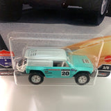 Hot Wheels 1/64 Car Culture American Scene Ford Bronco R Blue & White