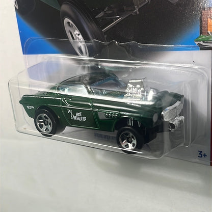 *Japan Card* Hot Wheels Volvo P1800 Gasser Green - Legends Tour
