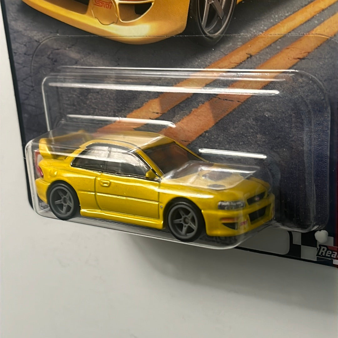 Hot Wheels Boulevard Mix P ‘98 Subaru Impreza 22B-STi Version Yellow