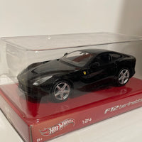 Hot Wheels 1/24  2012 Ferrari F12 Berlinetta Black