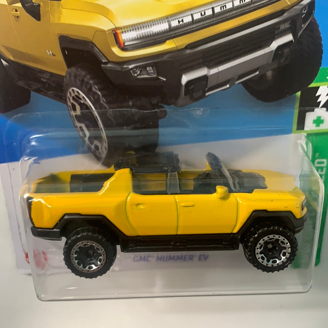 Hot Wheels 1/64 GMC Hummer EV Yellow