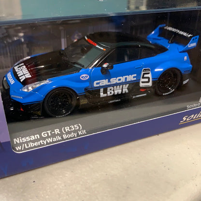 1/43 Solido Nissan GT-R (R35) LB Silhouette Calsonic