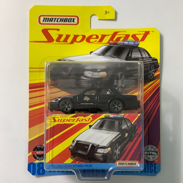 Matchbox Superfast 2006 Ford Crown Victoria Police