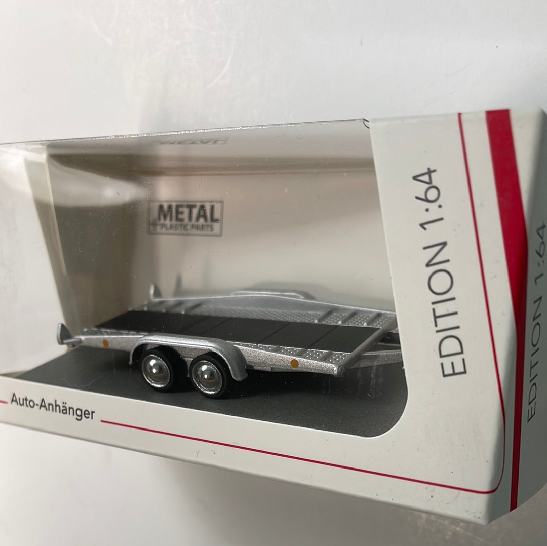 Schuco 1/64 Trailer Auto-Anhänger Grey