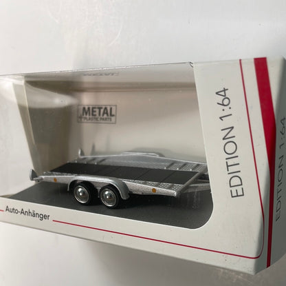 Schuco 1/64 Trailer Auto-Anhänger Grey