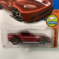 Hot Wheels 1/64 Treasure Hunt ‘11 Corvette Grand Sport Red (U.S. Card)