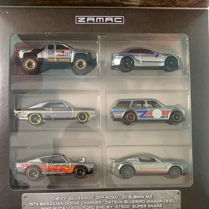 Hot Wheels 1/64 Zamac 6 Pack
