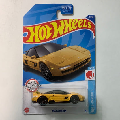 Hot Wheels 1/64 ‘90 Acura NSX Yellow