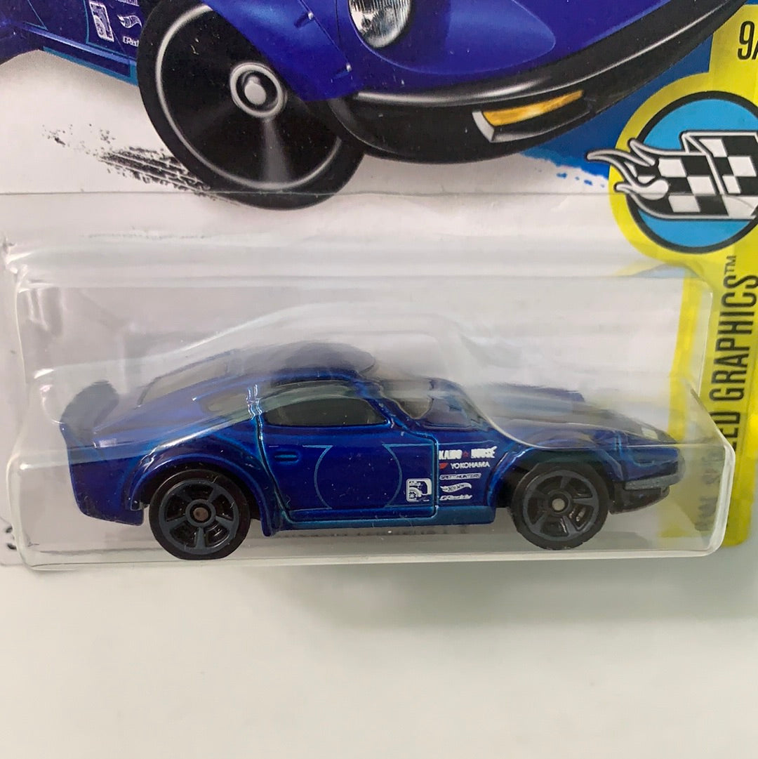 Hot Wheels 1/64 Nissan Fairlady Z Need For Speed Blue