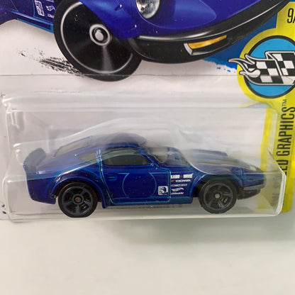 Hot Wheels 1/64 Nissan Fairlady Z Need For Speed Blue