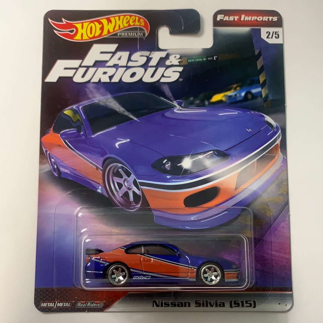 Hot Wheels 1/64 Fast & Furious Nissan Silvia S15 - Fast Imports