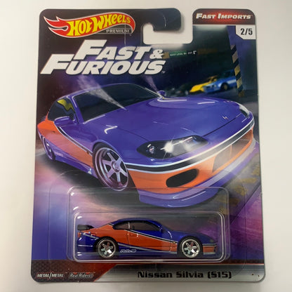 Hot Wheels 1/64 Fast & Furious Nissan Silvia S15 - Fast Imports
