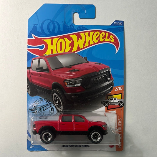 Hot Wheels 1/64 2020 Ram 1500 Rebel Red