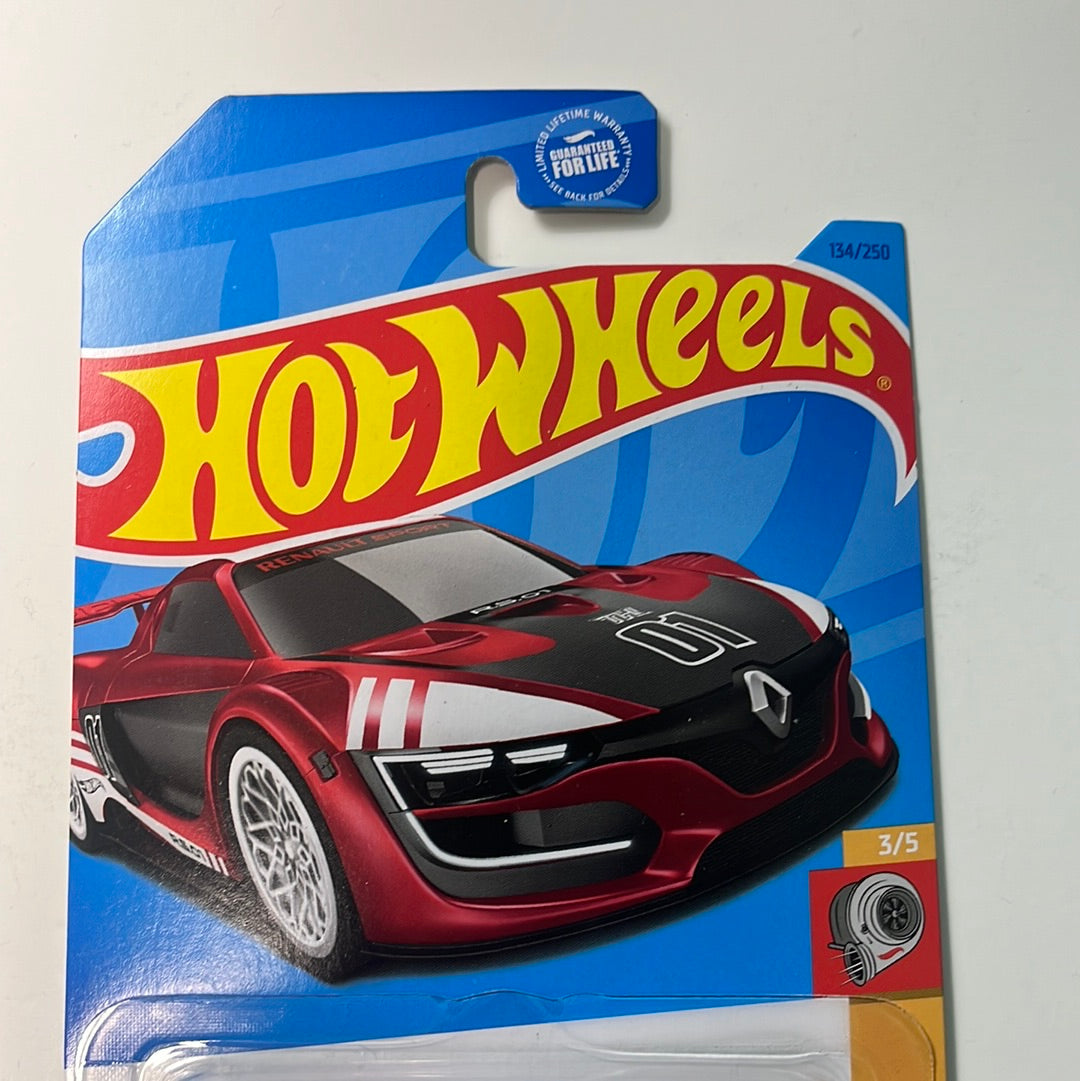 Hot Wheels Super Treasure Hunt Renault Sport R.S. 01 Red (U.S. Card)