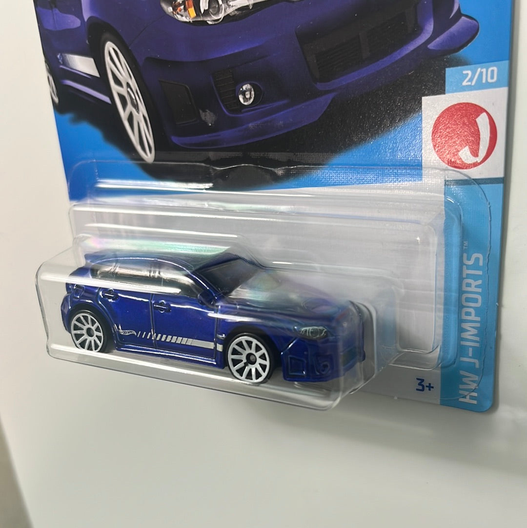 Hot Wheels 1/64 Subaru WRX STI Blue
