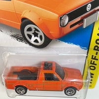 Hot Wheels Volkswagen Caddy Orange - Damaged Card