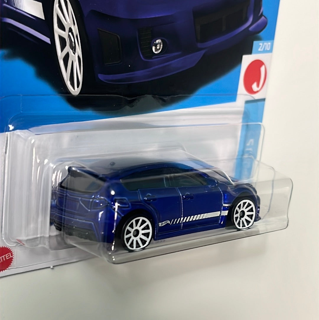 Hot Wheels 1/64 Subaru WRX STI Blue
