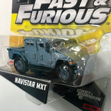 Mattel 1/55 Fast & Furious Navistar MXT Blue