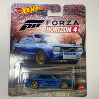 Hot Wheels Retro Entertainment Nissan Skyline 2000GT-X Forza Horizon 4 Blue