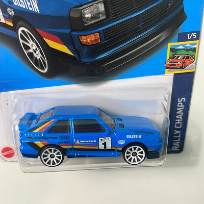 Hot Wheels 1/64 ‘84 Audi Sport Quattro Blue