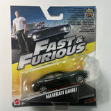 Mattel 1/55 Fast & Furious Maserati Ghibli Green