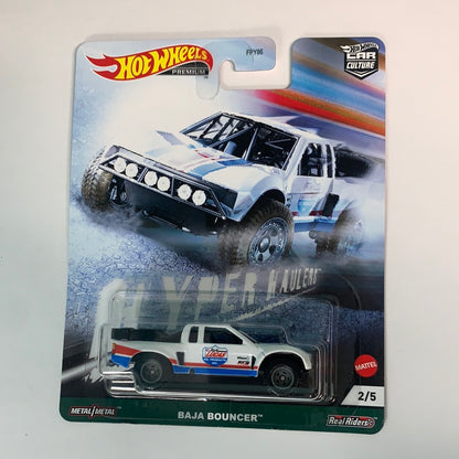 Hot Wheels 1/64 Car Culture Hyper Haulers Baja Bouncer White