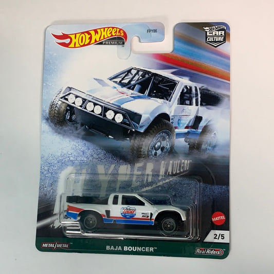 Hot Wheels 1/64 Car Culture Hyper Haulers Baja Bouncer White