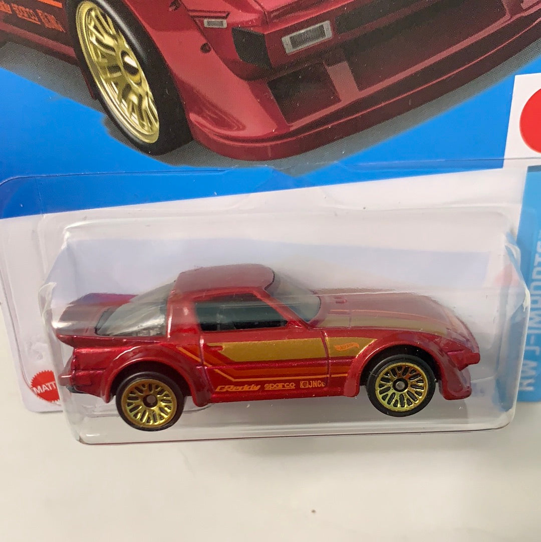 Hot Wheels 1/64 Mazda RX-7 Red
