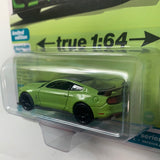 Auto World 1/64 2020 Shelby GT-500 Carbon Fiber Track Pack Green