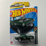 Hot Wheels 1/64 Volvo P1800 Gasser Green - Legends Tour